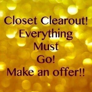 Make an Offer. Everything must go!!!